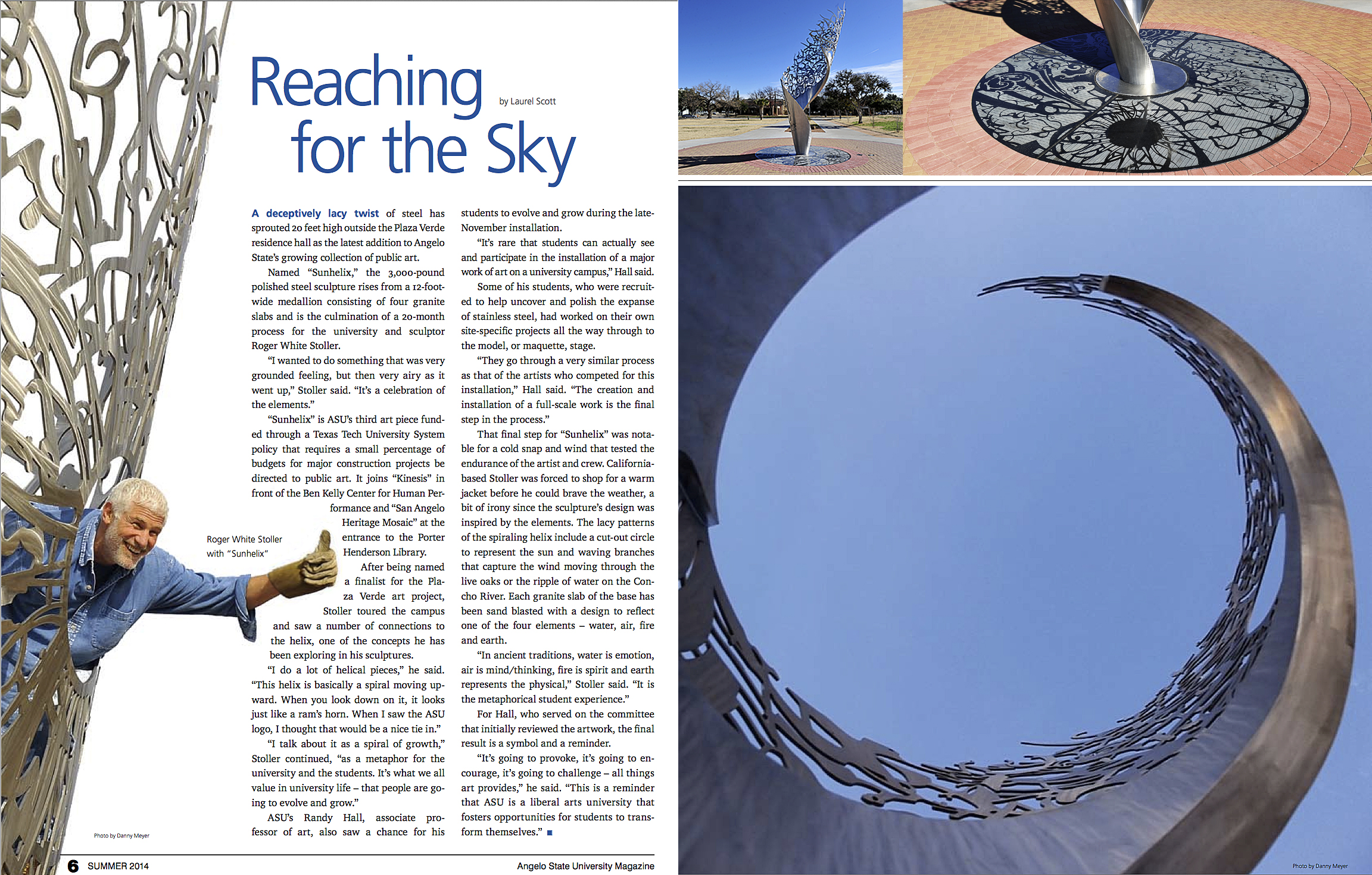 Reaching for the Sky article